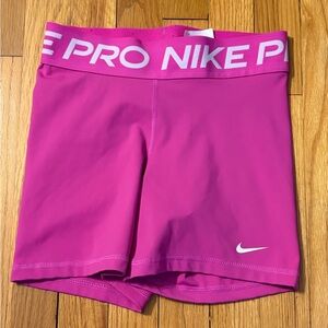 Nike Pro 350 Fuchsia White Pink 5”Sports Shorts CZ9831-623